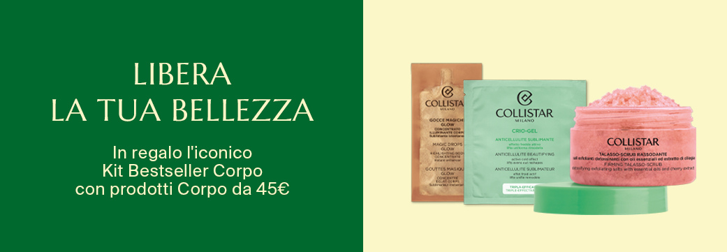 LIBERA LA TUA BELLEZZA - In regalo l'iconico Kit Bestseller Corpo con prodotti Corpo da 45€