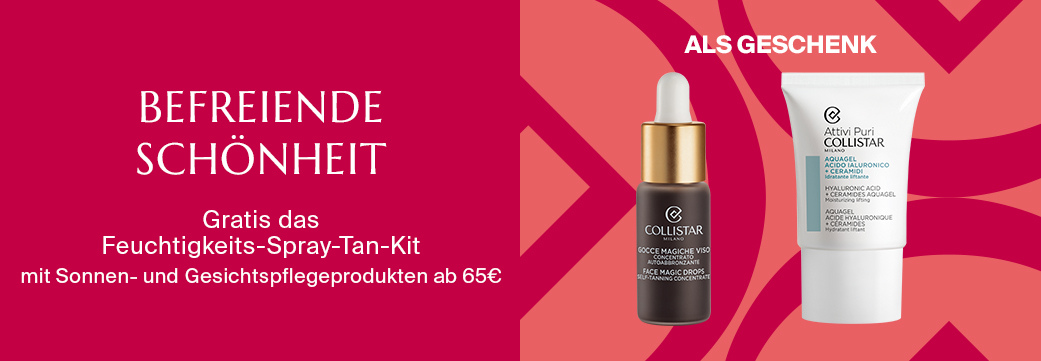 BEFREIENDE SCHÖNHEIT - Gratis das Feuchtigkeits-Spray-Tan-Kit mit Sonnen- und Gesichtspflegeprodukten ab 65€