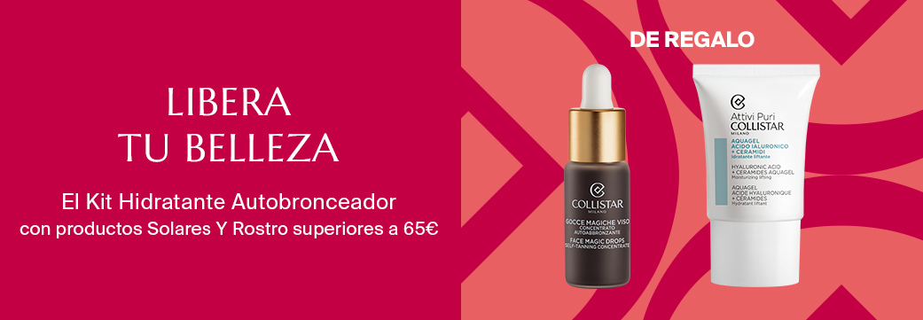 LIBERA TU BELLEZA - El Kit Hidratante Autobronceador  con productos Solares Y Rostro superiores a 65€