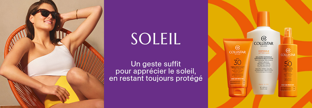 SOLEIL SPÉCIAL TACHES - Un geste suffit  pour apprécier le soleil,  en restant toujours protégé