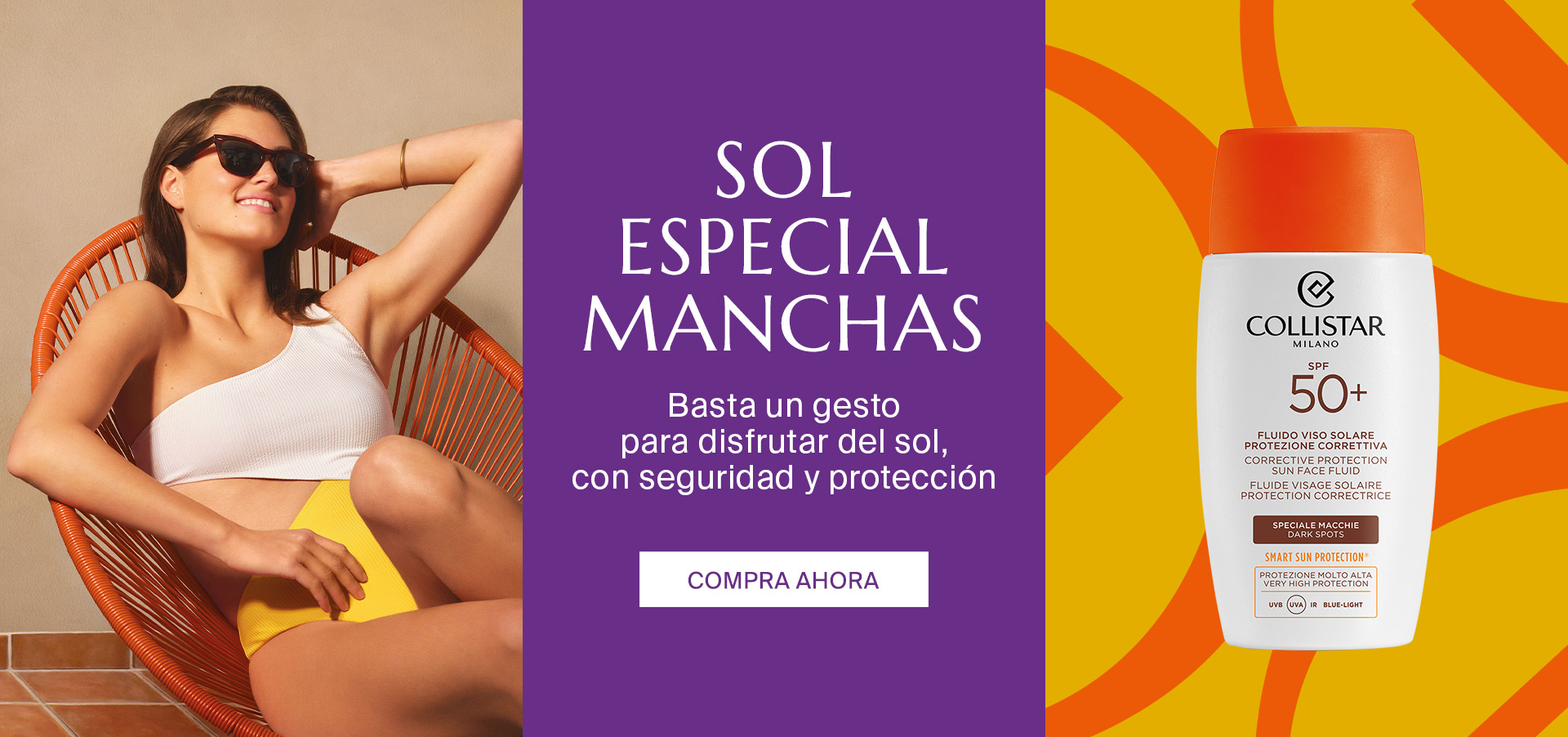SOL - Basta un gesto  para disfrutar del sol, con seguridad y protección