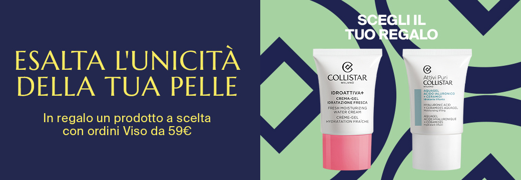 ESALTA L'UNICITÀ DELLA TUA PELLE - In regalo un prodotto a scelta con ordini Viso da 59€