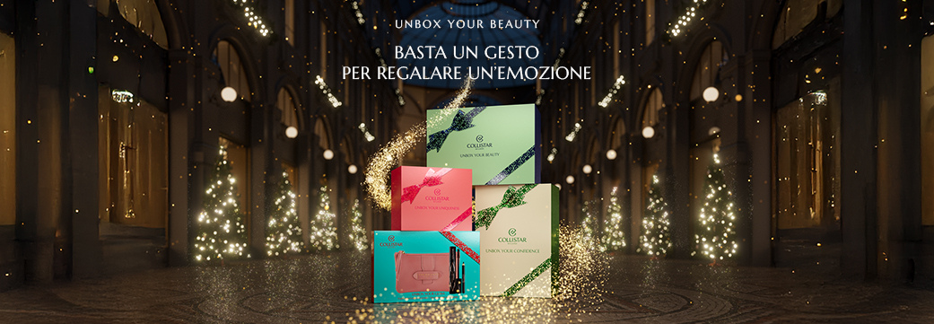 UNBOX YOUR BEAUTY - BASTA UN GESTO PER REGALARE UN'EMOZIONE